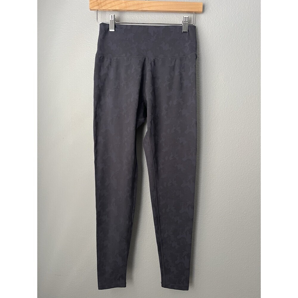 Buffbunny Collection Leggings Womens Medium Purple Camo High Waist Yoga Athletic